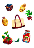 Farmer’s Market Starter Pack - 5x7 Art Print