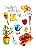 Gardening Starter Pack - 5x7 Art Print