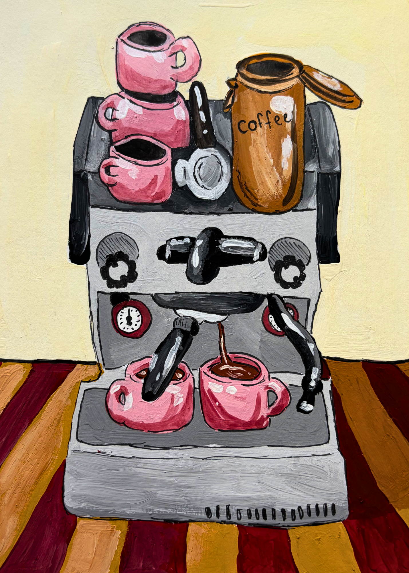 Coffee Bar - 5x7 Art Print
