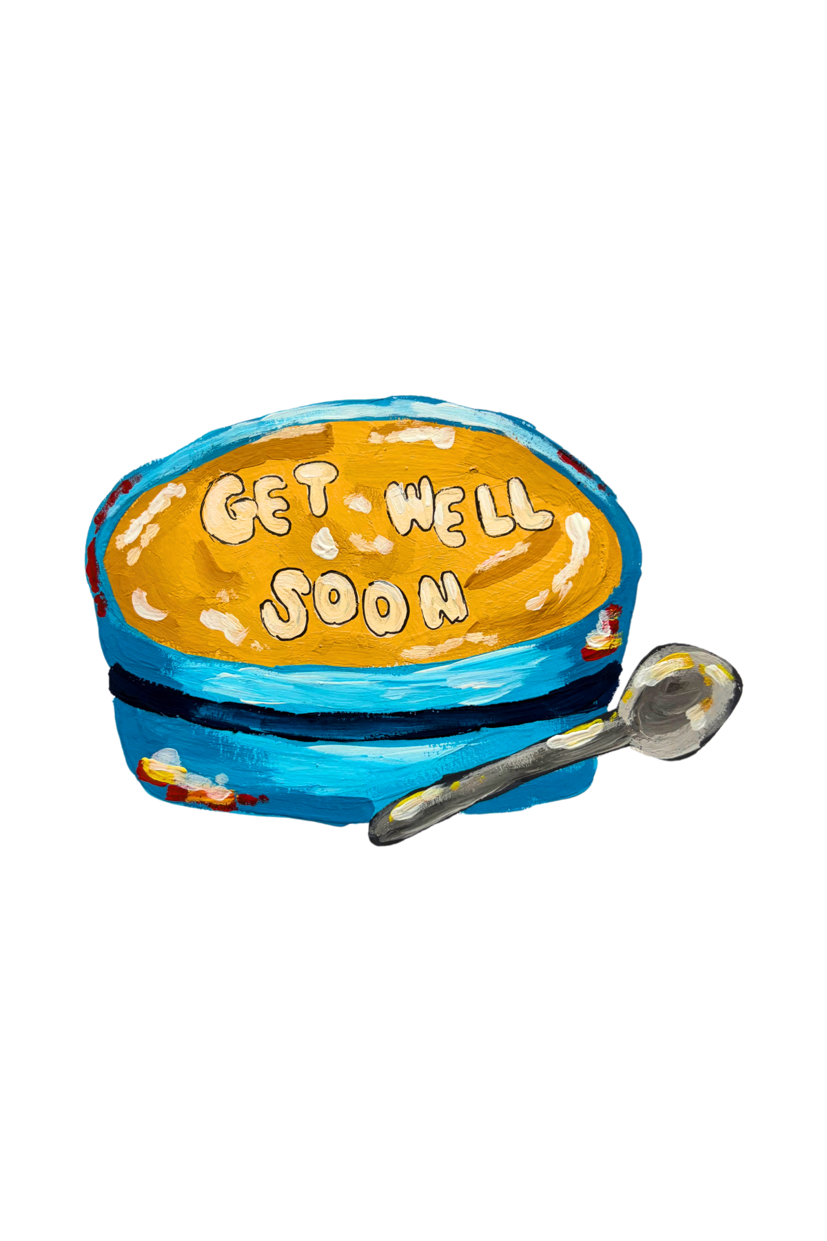 Get Well Soon Soup - 4x6 Card Print